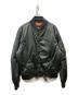 BELSTAFF（ベルスタッフ）の古着「フライトジャケット」｜グリーン