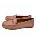 COACH (コーチ) MAVIS LEATHER LOAFER ピンク サイズ:24.5㎝：6000円