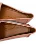 中古・古着 COACH (コーチ) MAVIS LEATHER LOAFER ピンク サイズ:24.5㎝：6000円