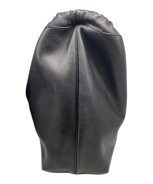 A.P.C.（アーペーセー）A.P.C. (アーペーセー) レザーショルダーバッグ ブラックの古着・服飾アイテム