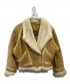 ADVENTURE BOUNDアドヴェンチャーバウンド）の古着「ボアジャケット」｜ベージュ