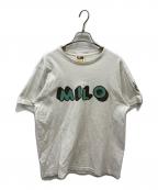 BAPE BY A BATHING APEベイプバイアベイシングエイプ）の古着「プリントTシャツ」｜ホワイト