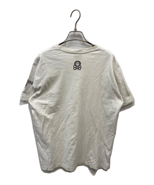 BAPE BY A BATHING APE（ベイプバイアベイシングエイプ）BAPE BY A BATHING APE (ベイプバイアベイシングエイプ) プリントTシャツ ホワイト サイズ:Mの古着・服飾アイテム