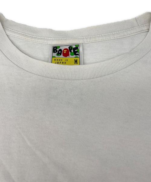 BAPE BY A BATHING APE（ベイプバイアベイシングエイプ）BAPE BY A BATHING APE (ベイプバイアベイシングエイプ) プリントTシャツ ホワイト サイズ:Mの古着・服飾アイテム