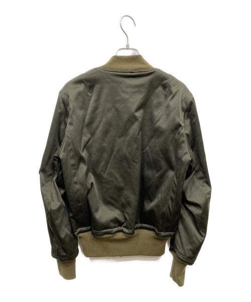 ESTNATION（エストネーション）ESTNATION (エストネーション) ダブルサテンMA-1ジャケット カーキ サイズ:Sの古着・服飾アイテム