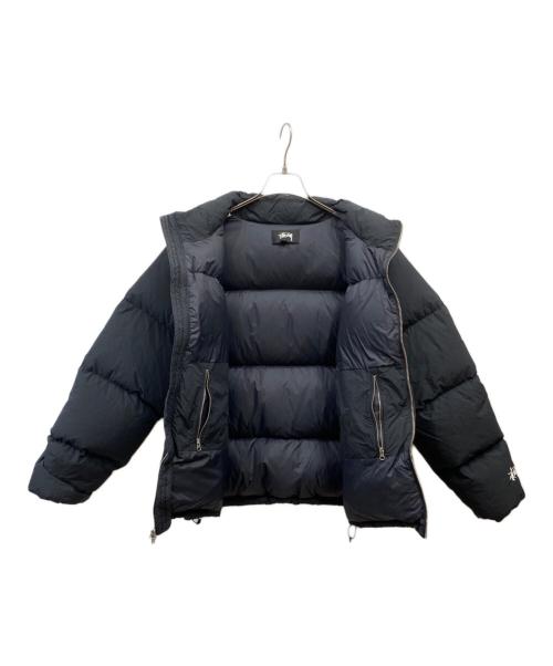 stussy（ステューシー）stussy (ステューシー) Nylon Down Puffer JKT ブラック サイズ:Sの古着・服飾アイテム