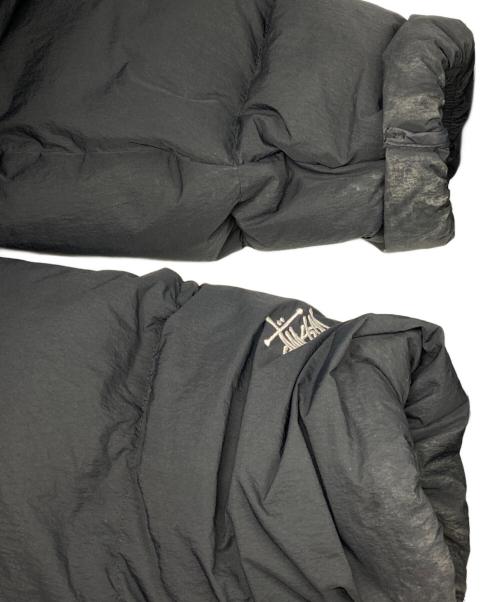 stussy（ステューシー）stussy (ステューシー) Nylon Down Puffer JKT ブラック サイズ:Sの古着・服飾アイテム
