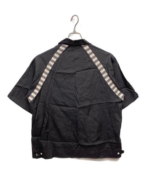 MARKA（マーカ）MARKA (マーカ) VIYELLA BOWLING SHIRT ブラック サイズ:2の古着・服飾アイテム