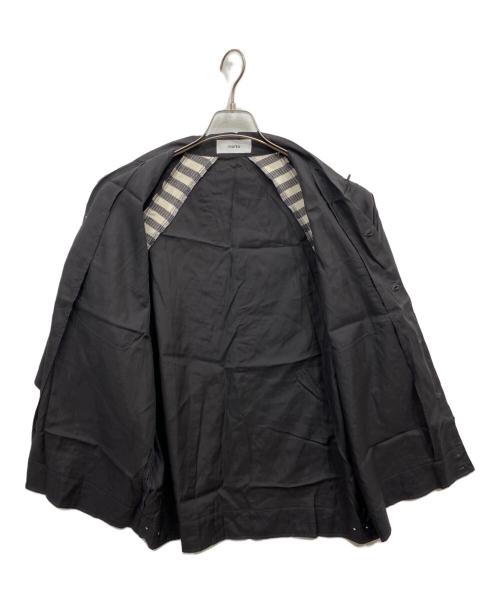 MARKA（マーカ）MARKA (マーカ) VIYELLA BOWLING SHIRT ブラック サイズ:2の古着・服飾アイテム