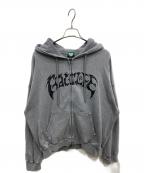 That's lifeザッツ ライフ）の古着「ジップパーカー」｜グレー