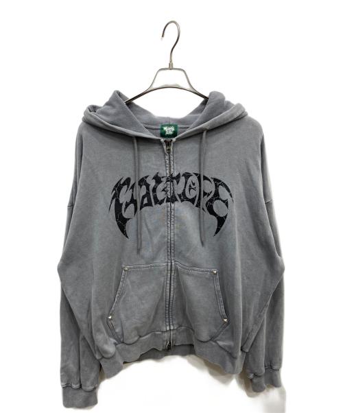 That's life（ザッツ ライフ）That's life (ザッツ ライフ) ジップパーカー グレー サイズ:Mの古着・服飾アイテム