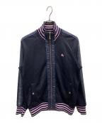 BURBERRY BLACK LABELバーバリーブラックレーベル）の古着「トラックジャケット」｜ブラック