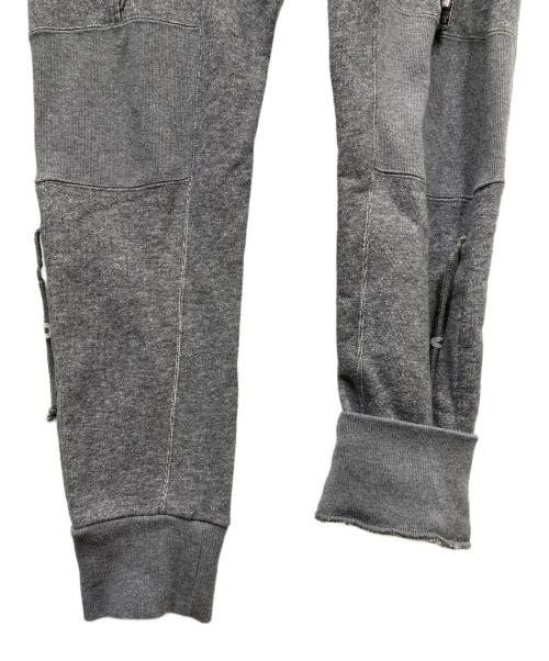 UNDERCOVER（アンダーカバー）UNDERCOVER (アンダーカバー) ジップスウェットパンツ グレー サイズ:2の古着・服飾アイテム