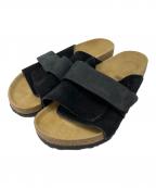 BIRKENSTOCKビルケンシュトック）の古着「スウェードサンダル」｜ブラック