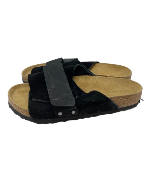 BIRKENSTOCK（ビルケンシュトック）BIRKENSTOCK (ビルケンシュトック) スウェードサンダル ブラック サイズ:27㎝の古着・服飾アイテム