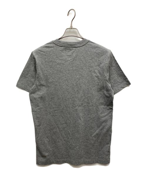 MONCLER（モンクレール）MONCLER (モンクレール) Logo Patch Cotton T Shirt グレー サイズ:Mの古着・服飾アイテム