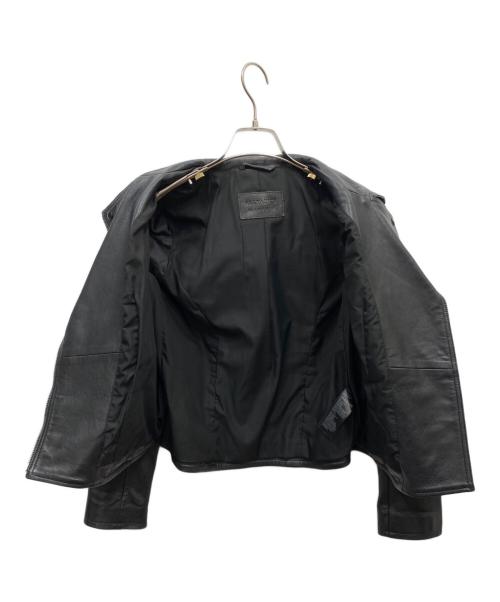 ALL SAINTS（オールセインツ）ALL SAINTS (オールセインツ) レザージャケット ブラック サイズ:4の古着・服飾アイテム
