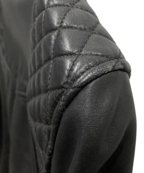 ALL SAINTS（オールセインツ）ALL SAINTS (オールセインツ) レザージャケット ブラック サイズ:4の古着・服飾アイテム
