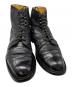 中古・古着 Tricker's (トリッカーズ) レースアップブーツ ブラック サイズ:不明：10000円