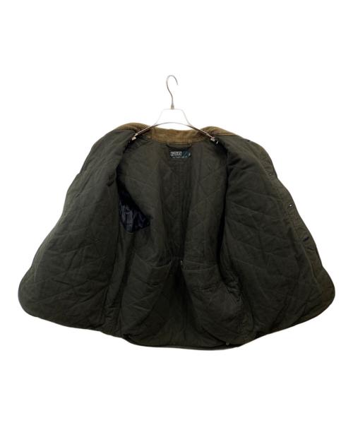 POLO RALPH LAUREN（ポロ・ラルフローレン）POLO RALPH LAUREN (ポロ・ラルフローレン) 襟コーデュロイウールジャケット ネイビー サイズ:150の古着・服飾アイテム