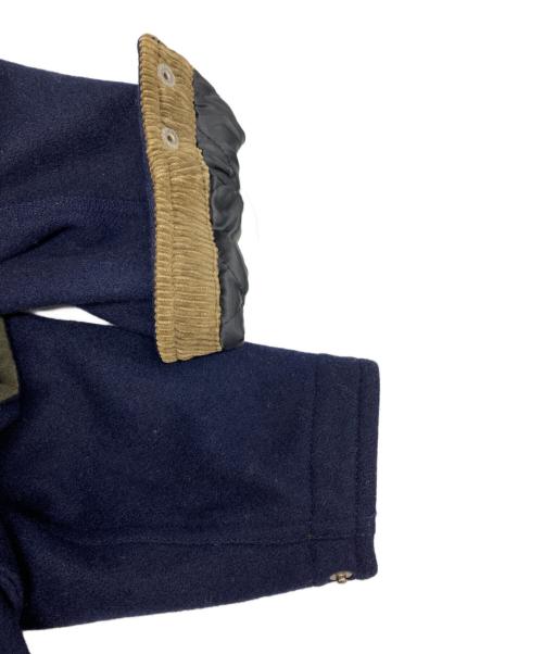 POLO RALPH LAUREN（ポロ・ラルフローレン）POLO RALPH LAUREN (ポロ・ラルフローレン) 襟コーデュロイウールジャケット ネイビー サイズ:150の古着・服飾アイテム