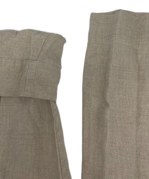 POLO RALPH LAUREN（ポロ・ラルフローレン）POLO RALPH LAUREN (ポロ・ラルフローレン) 長袖リネンシャツ ベージュ サイズ:Mの古着・服飾アイテム