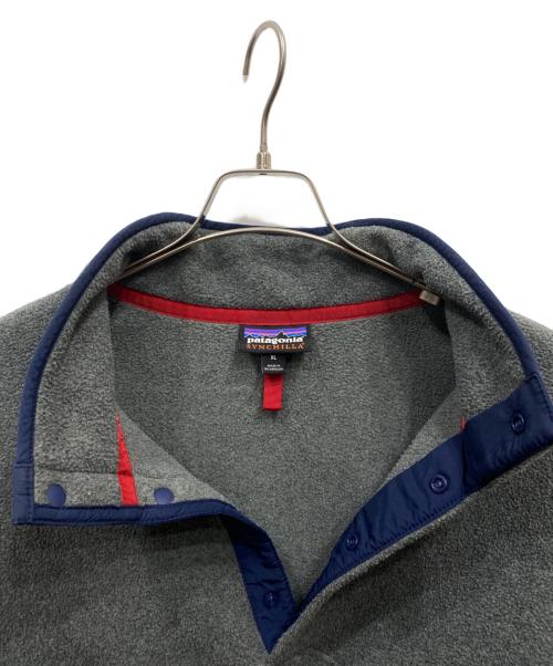 Patagonia（パタゴニア）Patagonia (パタゴニア) シンチラスナップT ブラック サイズ:XLの古着・服飾アイテム