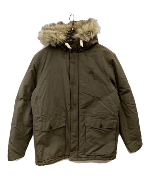 FRED PERRY（フレッドペリー）FRED PERRY (フレッドペリー) フィッシュテールパーカー ブラウン サイズ:Lの古着・服飾アイテム