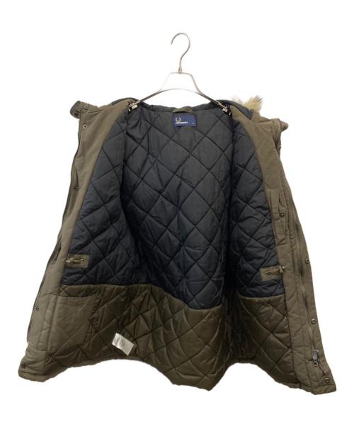 FRED PERRY（フレッドペリー）FRED PERRY (フレッドペリー) フィッシュテールパーカー ブラウン サイズ:Lの古着・服飾アイテム