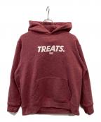 KITH TREATSキストリーツ）の古着「プルオーバーパーカー」｜ピンク