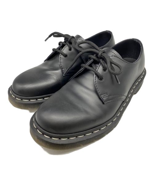 Dr.Martens（ドクターマーチン）Dr.Martens (ドクターマーチン) 3ホールシューズ ブラック サイズ:UK8の古着・服飾アイテム
