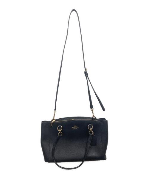 COACH（コーチ）COACH (コーチ) 2WAYバッグ ブラックの古着・服飾アイテム