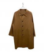 LA BOUCLEラ ブークル）の古着「ウールカシミヤ リバーコート」｜ブラウン