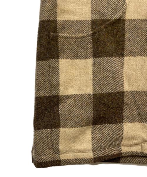 WYTHE NEW YORK（ワイス ニューヨーク）WYTHE NEW YORK (ワイス ニューヨーク) SHET TWEED HUNTING JKT ブラウン サイズ:Lの古着・服飾アイテム