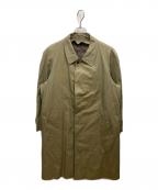 Yves Saint Laurentイヴサンローラン）の古着「ライナー付ステンカラーコート」｜オリーブ