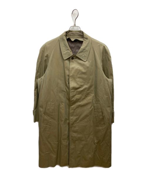 Yves Saint Laurent（イヴサンローラン）Yves Saint Laurent (イヴサンローラン) ライナー付ステンカラーコート オリーブ サイズ:Mの古着・服飾アイテム