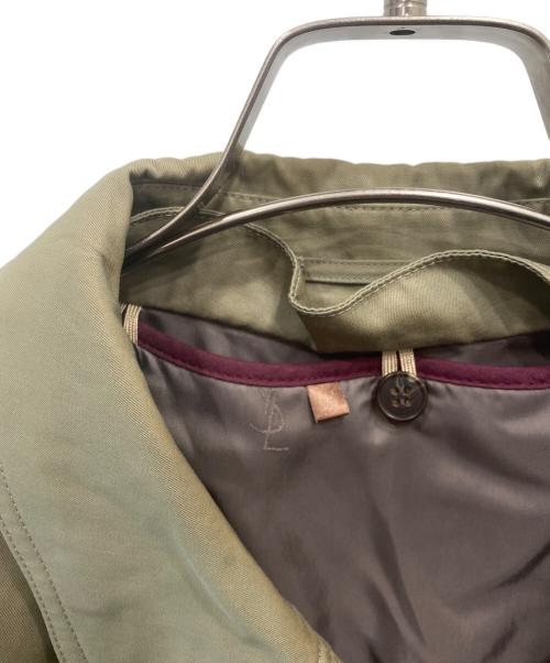 Yves Saint Laurent（イヴサンローラン）Yves Saint Laurent (イヴサンローラン) ライナー付ステンカラーコート オリーブ サイズ:Mの古着・服飾アイテム