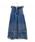 DIESEL（ディーゼル）の古着「カットオフデザインデニムスカート」｜インディゴ