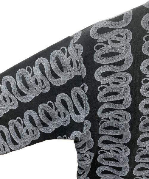 Thee Hysteric XXX（ジィ ヒステリックトリプルエックス）Thee Hysteric XXX (ジィ ヒステリックトリプルエックス) SNAKE LOOP SWEAT グレー サイズ:Mの古着・服飾アイテム