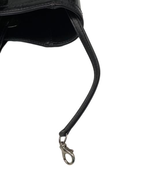 CHANEL（シャネル）CHANEL (シャネル) ハラコ×パテントレザー トートバッグ ブラックの古着・服飾アイテム