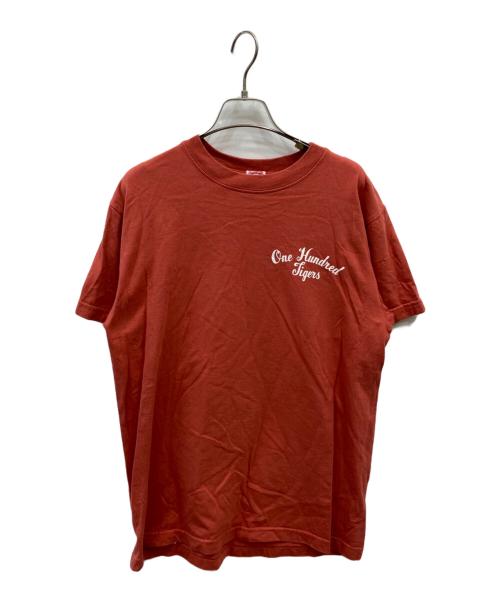 Sun Surf（サンサーフ）Sun Surf (サンサーフ) プリントTシャツ レッド サイズ:Sの古着・服飾アイテム