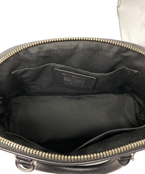 COACH（コーチ）COACH (コーチ) ミニ シエラシグネチャー 2WAY ハンドバッグ ブラックの古着・服飾アイテム