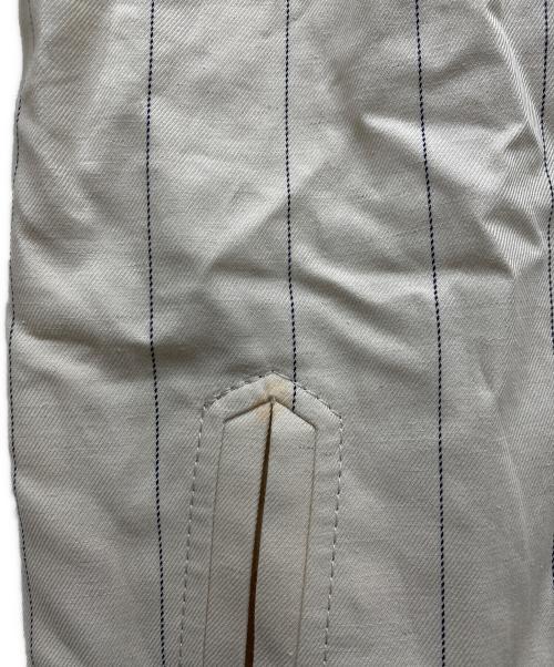 MACKINTOSH PHILOSOPHY（マッキントッシュ フィロソフィー）MACKINTOSH PHILOSOPHY (マッキントッシュ フィロソフィー) リネン混ノーカラーコート ベージュ サイズ:38の古着・服飾アイテム