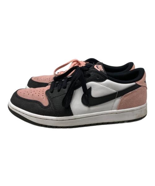 NIKE（ナイキ）NIKE (ナイキ) Air Jordan 1 Low OG Bleached Coral ピンク サイズ:27の古着・服飾アイテム