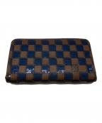 LOUIS VUITTONルイ ヴィトン）の古着「長財布」｜ブラウン×ブルー