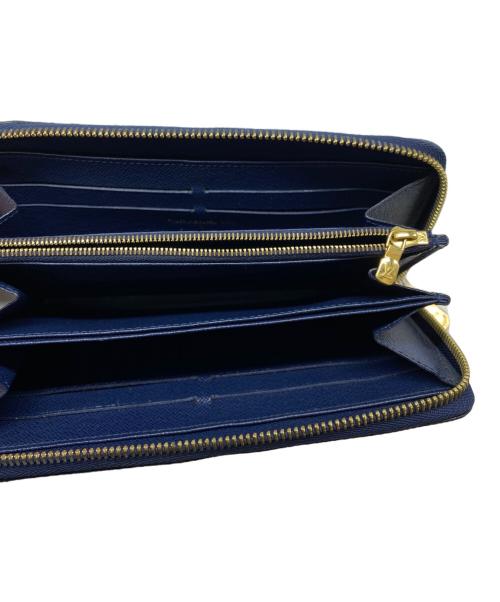 LOUIS VUITTON（ルイ ヴィトン）LOUIS VUITTON (ルイ ヴィトン) 長財布 ブラウン×ブルーの古着・服飾アイテム
