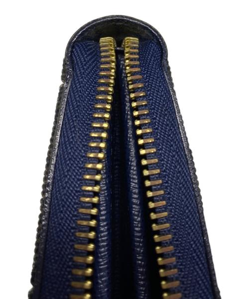 LOUIS VUITTON（ルイ ヴィトン）LOUIS VUITTON (ルイ ヴィトン) 長財布 ブラウン×ブルーの古着・服飾アイテム