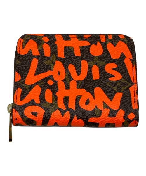 LOUIS VUITTON（ルイ ヴィトン）LOUIS VUITTON (ルイ ヴィトン) コインケース ブラウン×オレンジの古着・服飾アイテム