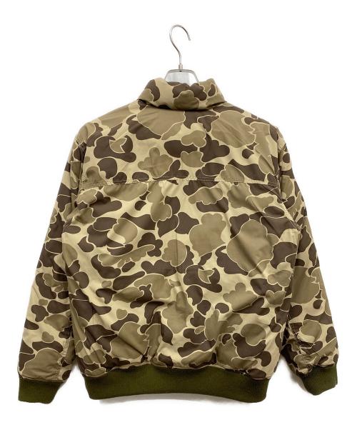 Columbia（コロンビア）Columbia (コロンビア) リバーシブルダウンジャケット カーキ サイズ:Mの古着・服飾アイテム