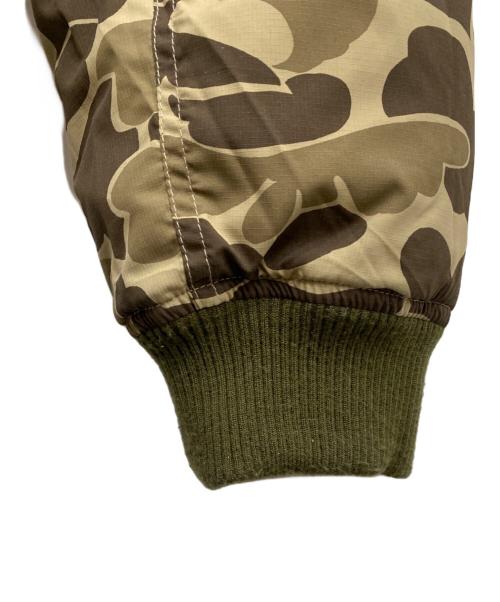 Columbia（コロンビア）Columbia (コロンビア) リバーシブルダウンジャケット カーキ サイズ:Mの古着・服飾アイテム